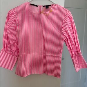 Scotch and Soda pink stripe top